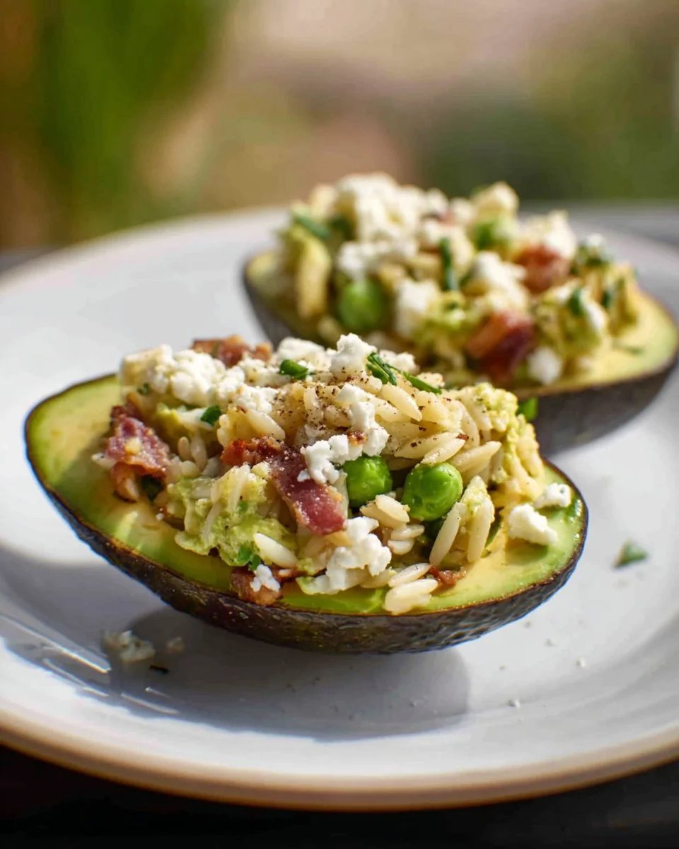 Avocado Bacon Orzo