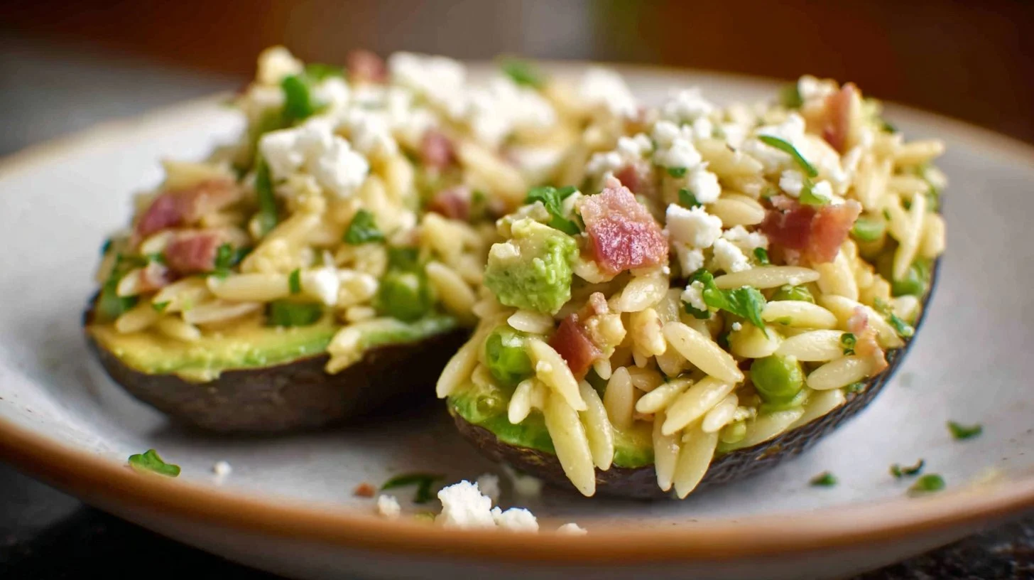 Avocado Bacon Orzo