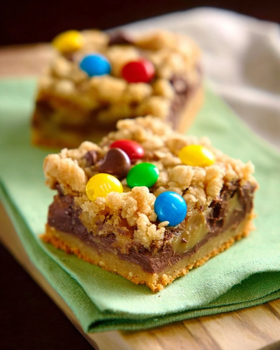 Candy Fudge Bars