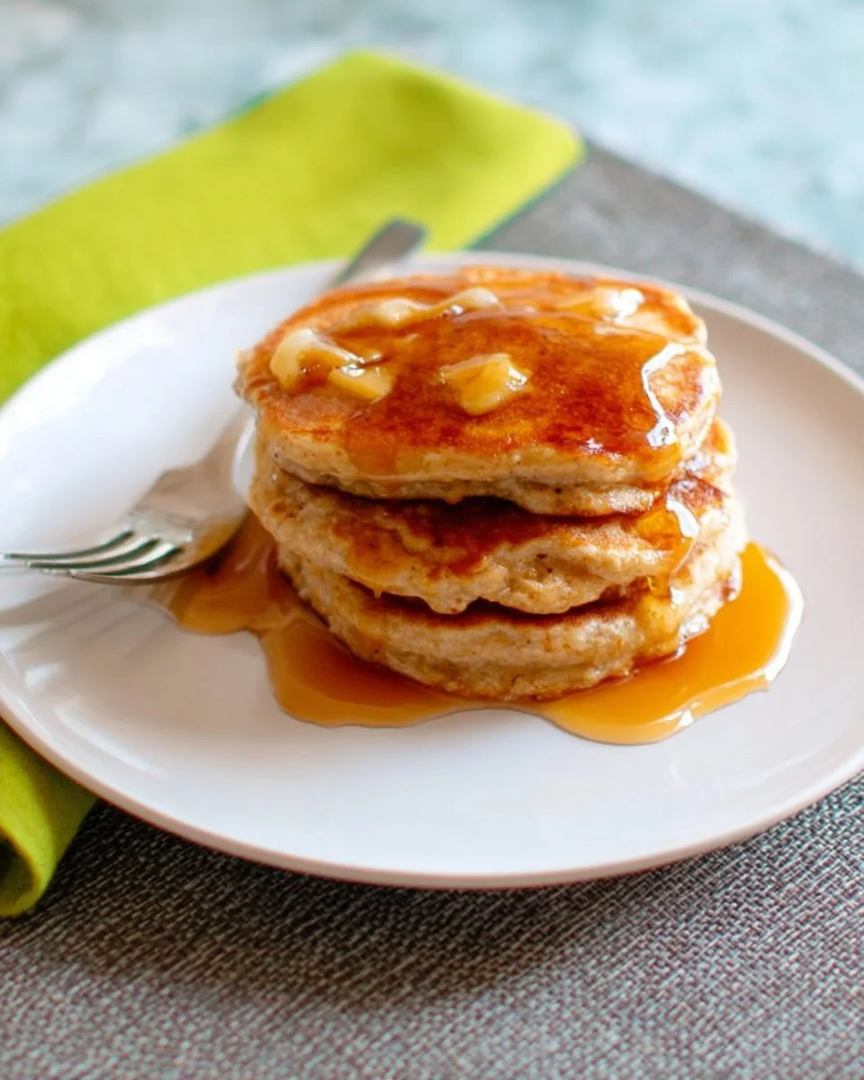 Cinnamon Apple Carrot Pancakes