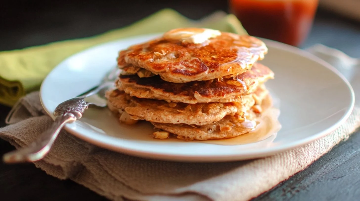 Cinnamon Apple Carrot Pancakes