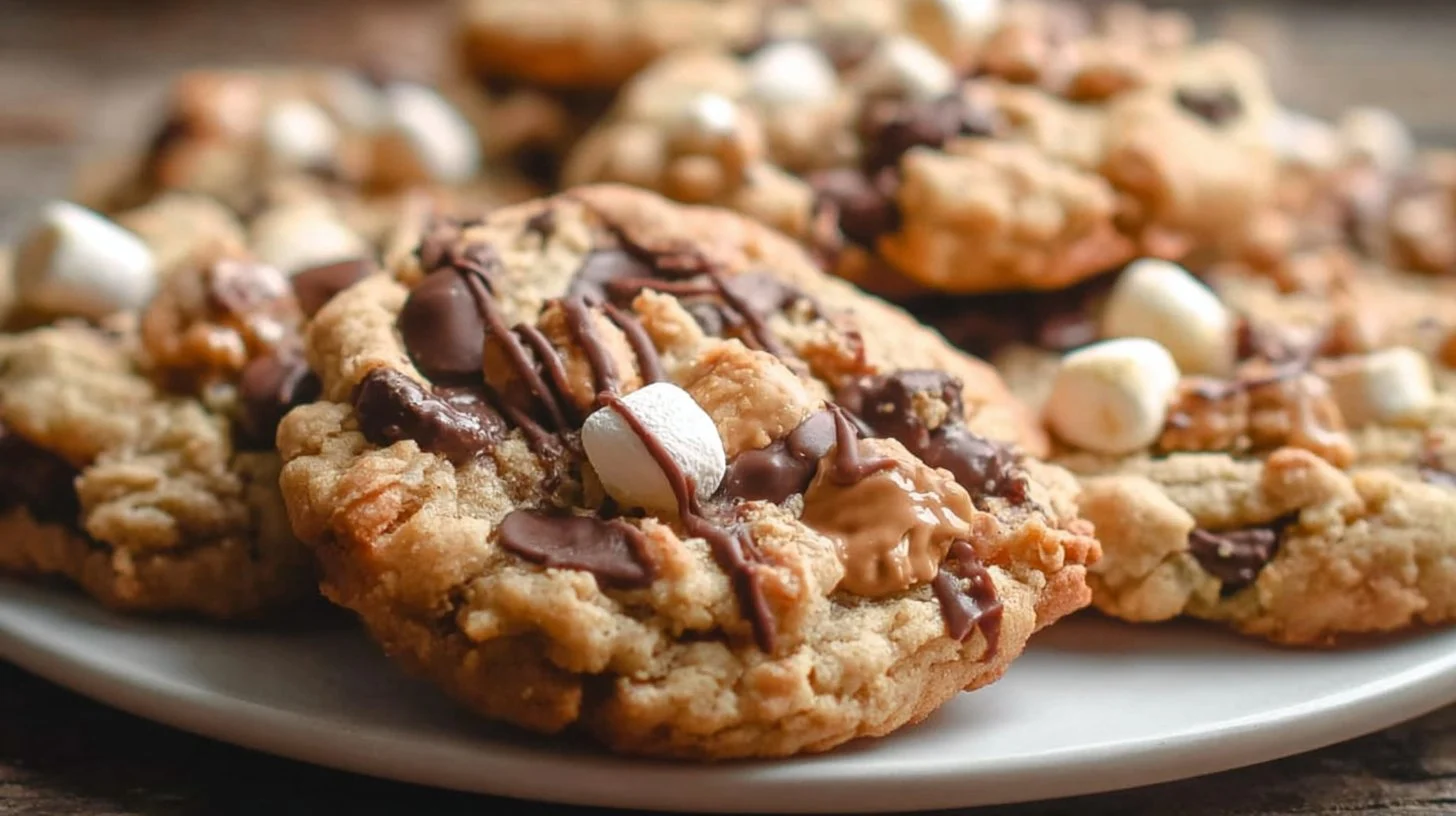 Marshmallow Monster Cookies