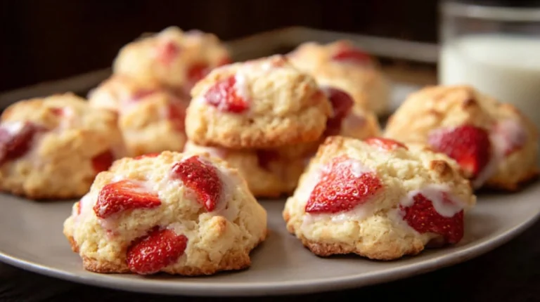 Orangeberry Shortcake Cookies