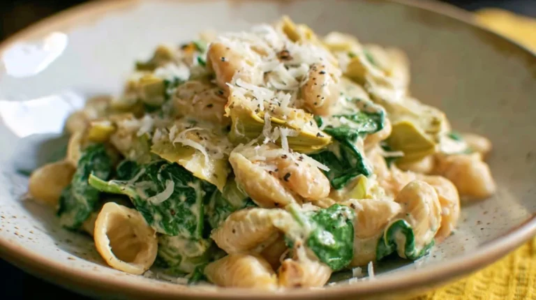 Spinach Artichoke Pasta