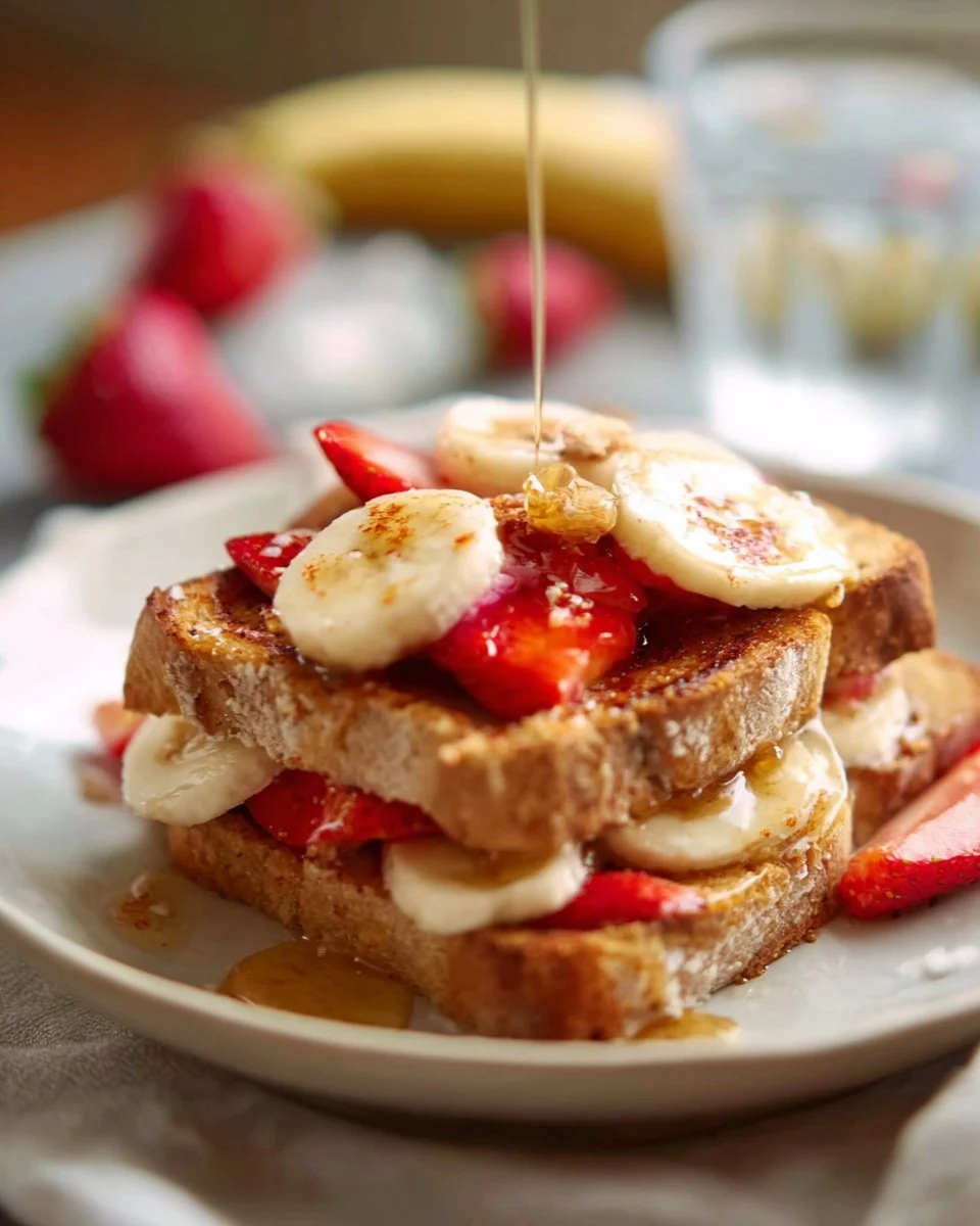 Stuffed French Toast Recipe with Fruit Layers