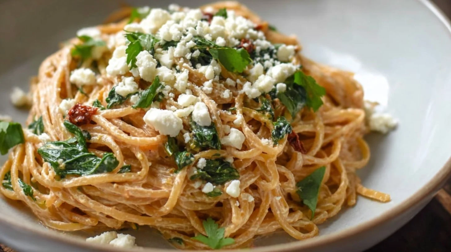Sun Dried Tomato Dill Linguine