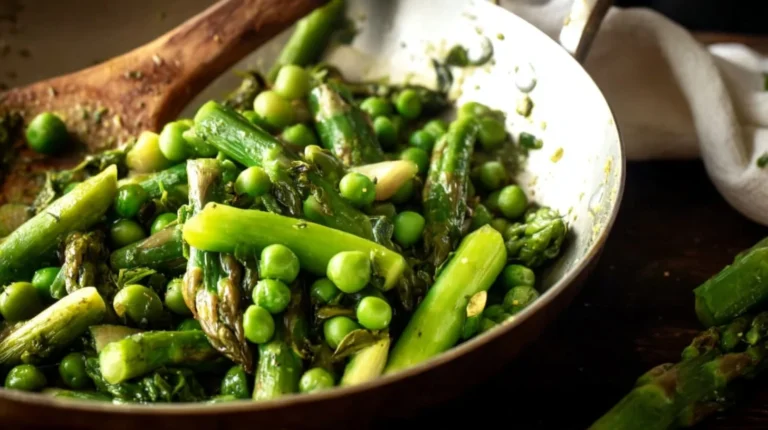 Asparagus and Pea Sauté