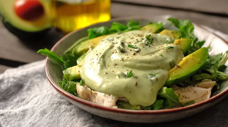 Avocado Blue Cheese Dressing