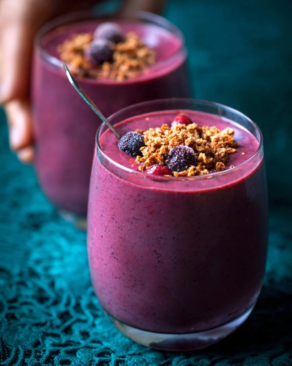 Berry Green Smoothie