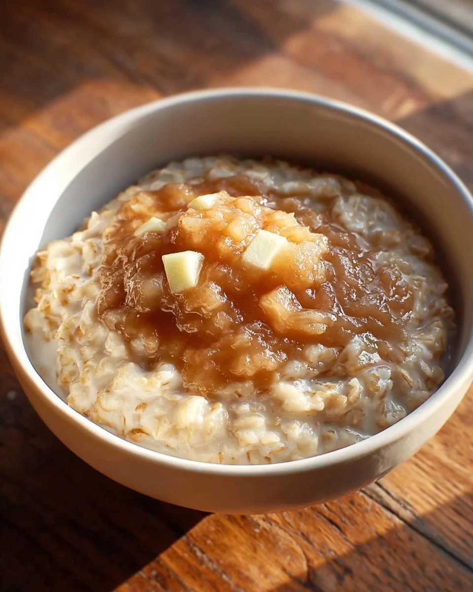 Brown Sugar Apple Bran Oatmeal
