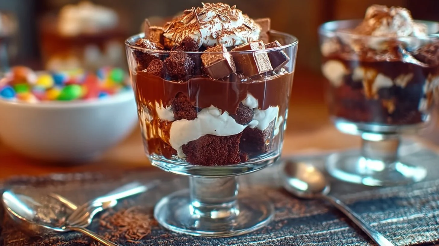 Brownie Fudge Trifle