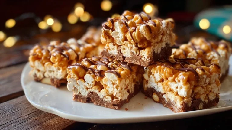 Caramel Corn Bars
