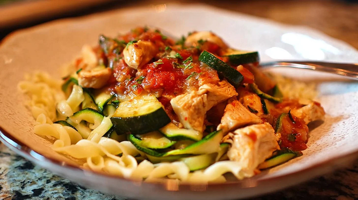Chicken Zucchini Pasta