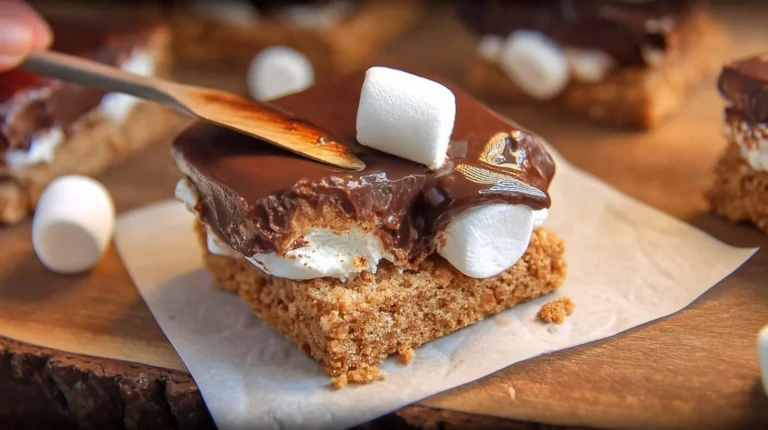 Chocolate Marshmallow Graham Bars