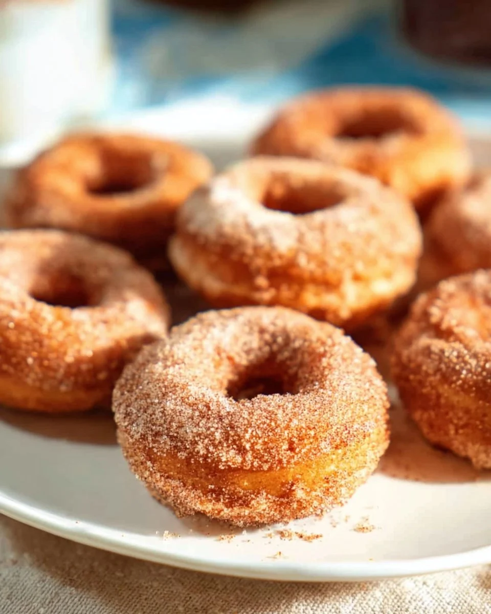 Cinnamon Sugar Mini Donuts