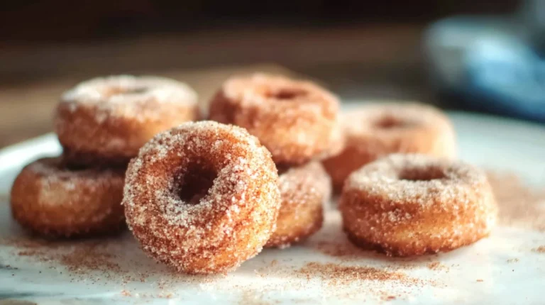 Cinnamon Sugar Mini Donuts