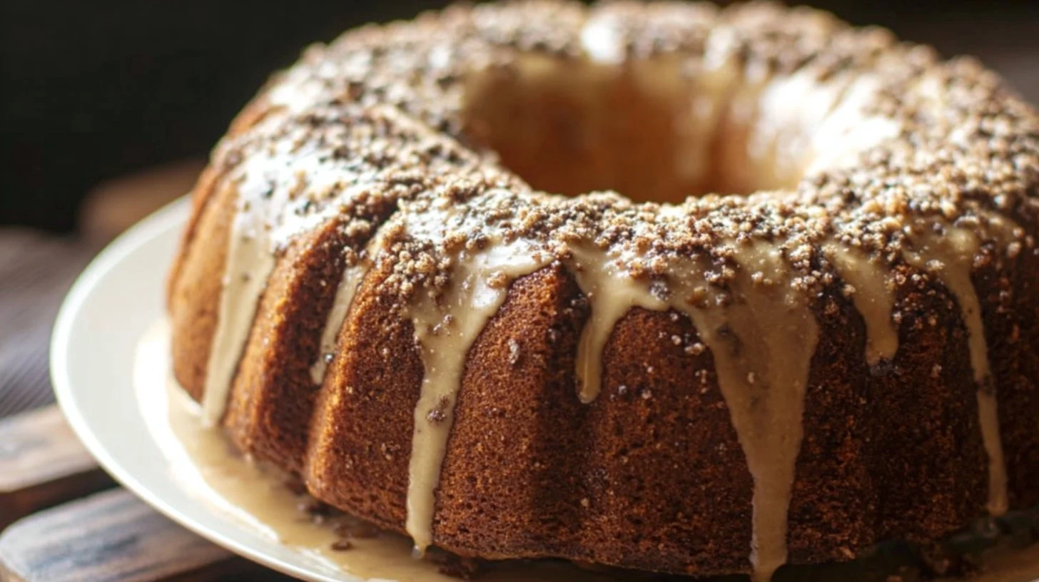 Coffee Streusel Bundt Cake