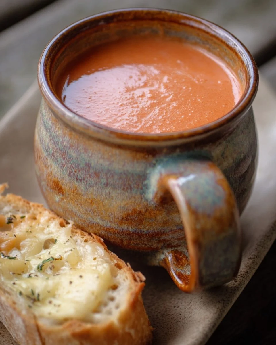 Creamy Tomato-Balsamic Soup
