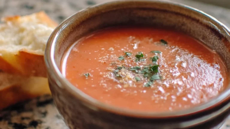 Creamy Tomato-Balsamic Soup
