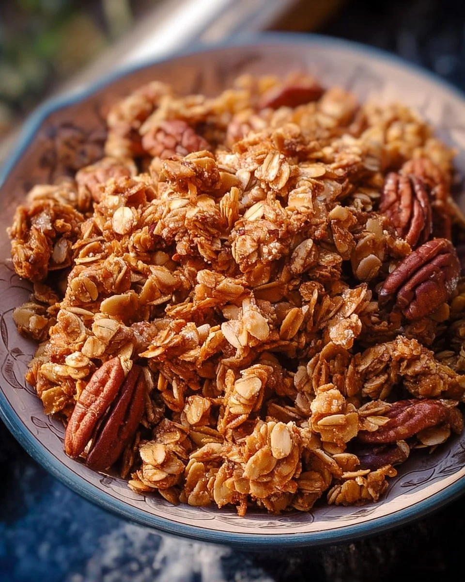Crunchy Pecan Granola