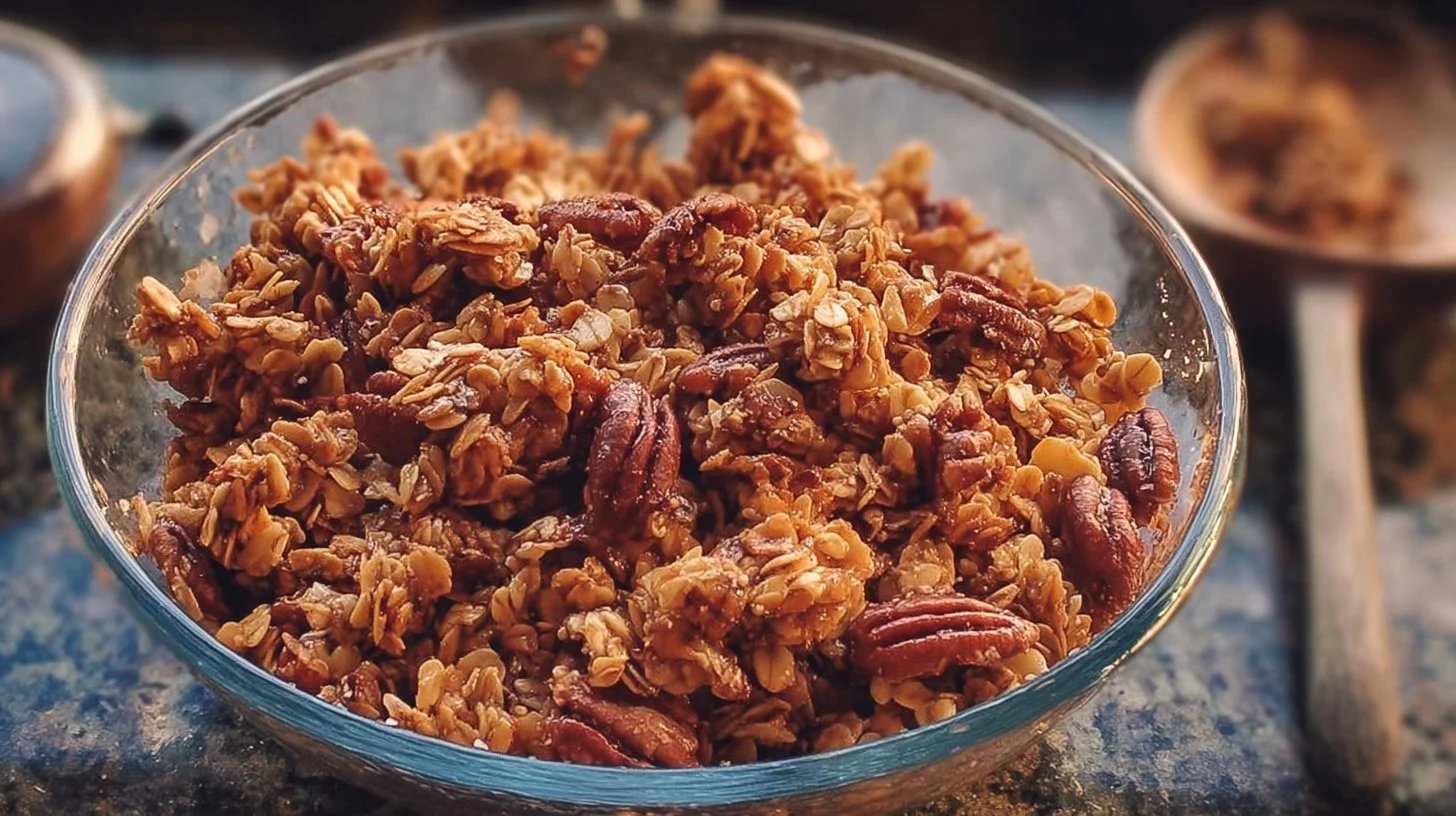 Crunchy Pecan Granola