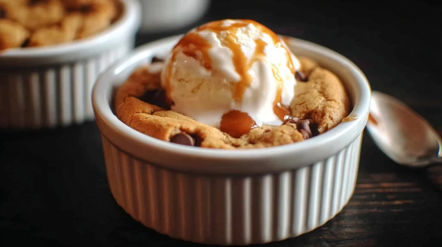 Deep Dish Chocolate Chip Cookies