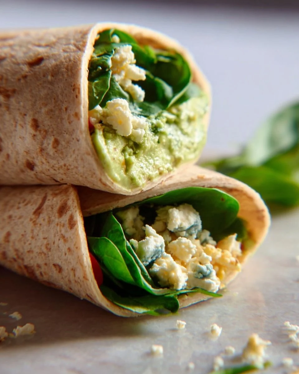 Edamame Hummus Wrap