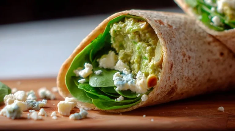 Edamame Hummus Wrap