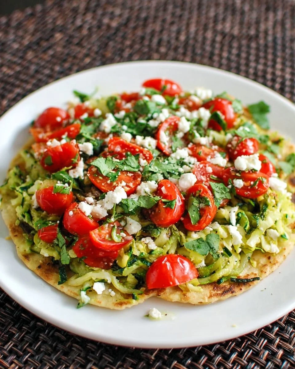 Farmer’s Market Flatbread Pizza
