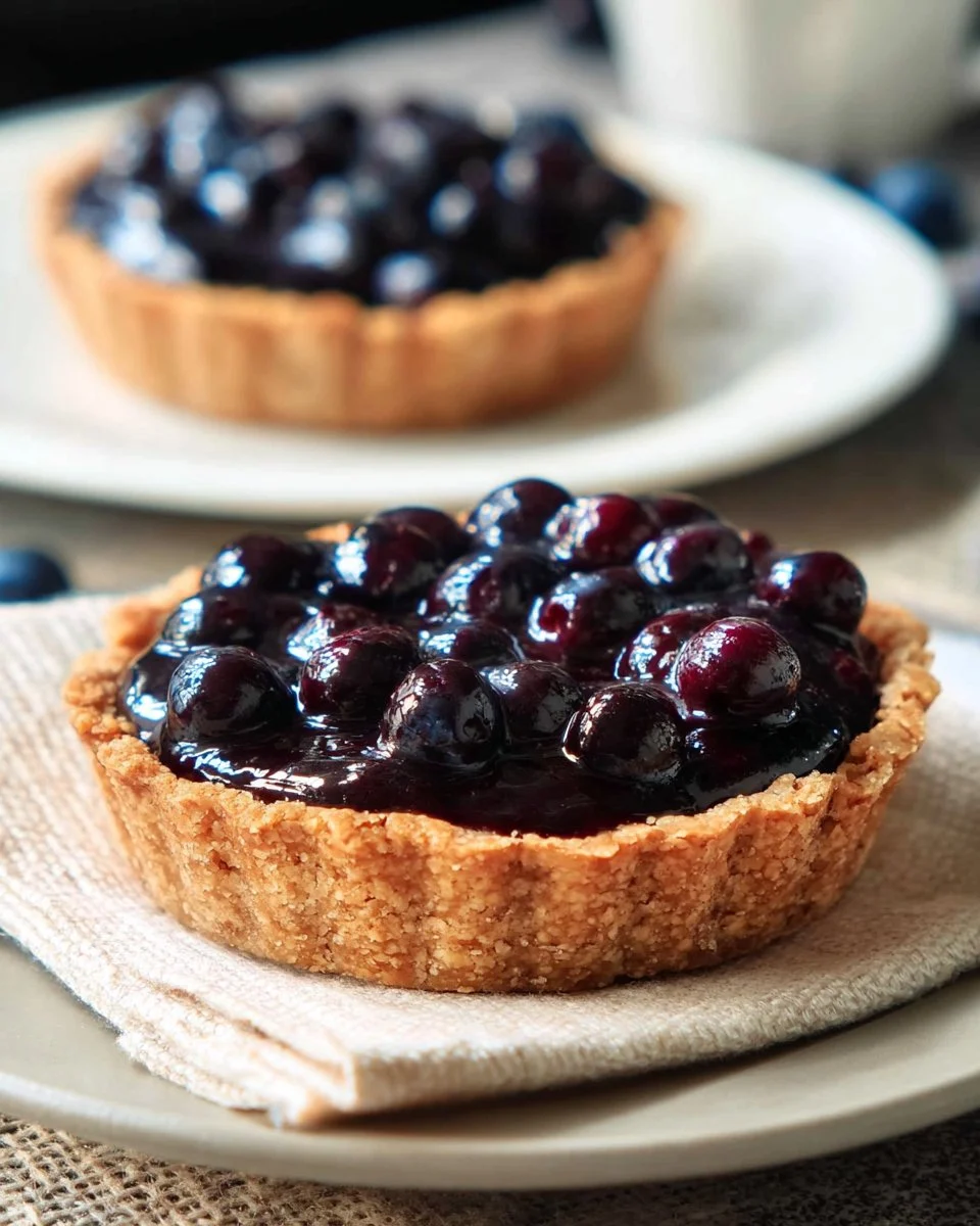 Fresh Blueberry Tarts