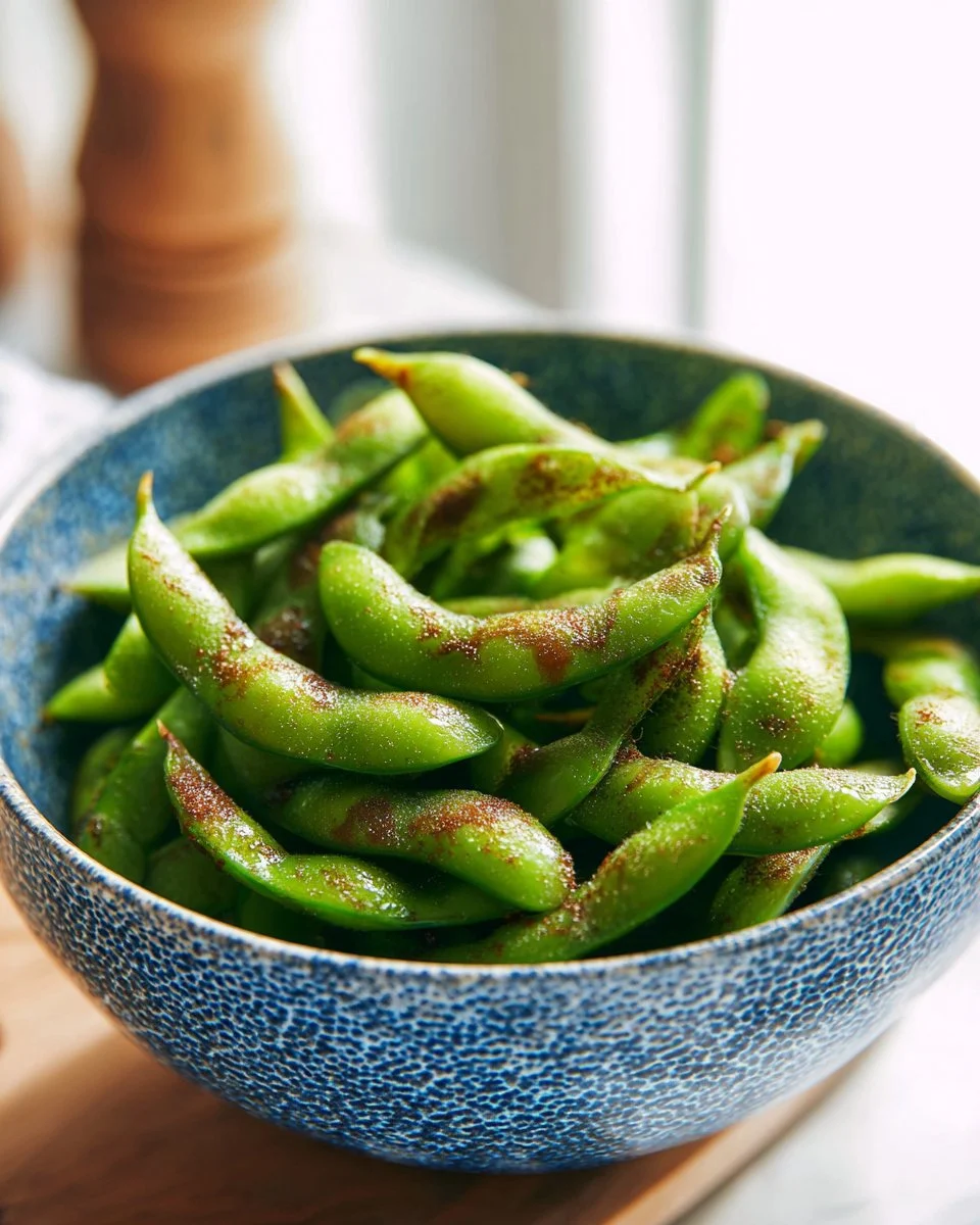 Garlic Edamame
