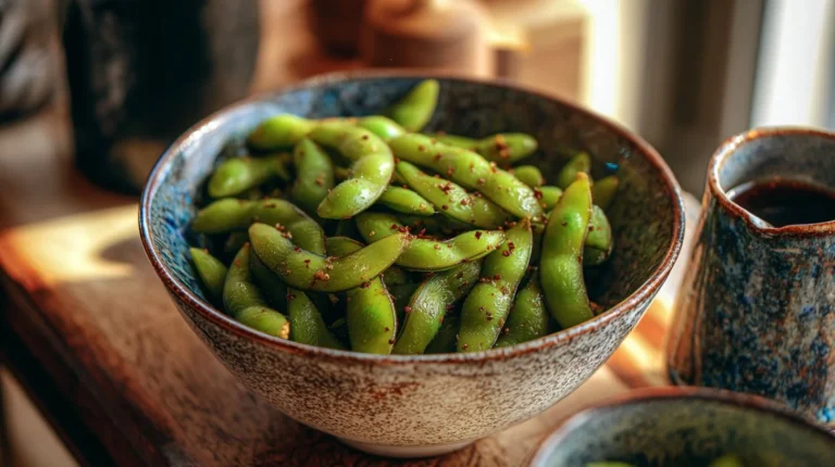 Garlic Edamame
