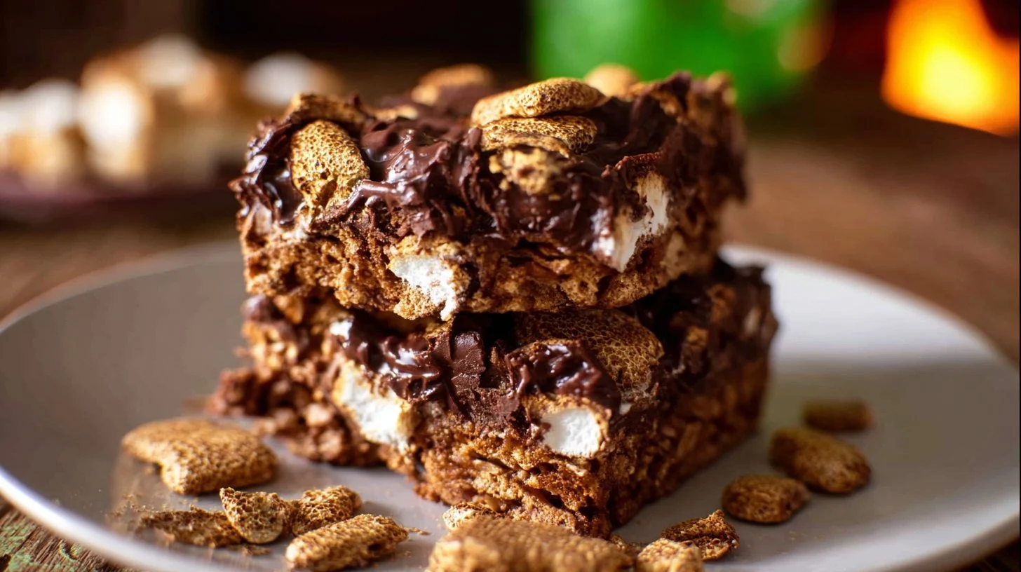 Golden Grahams S'mores Bars