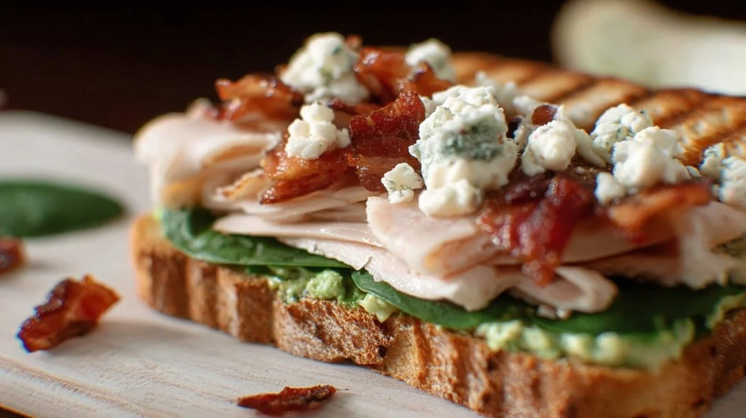 Gorgonzola And Bacon Panini