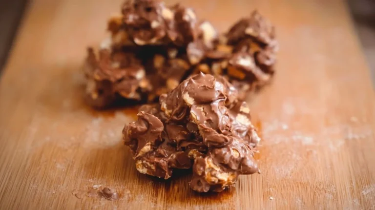 Nutella Peanut Butter Clusters