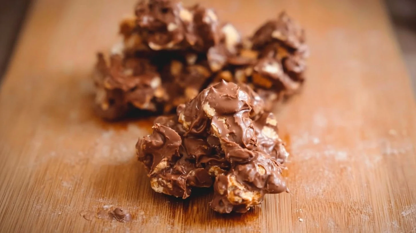 Nutella Peanut Butter Clusters