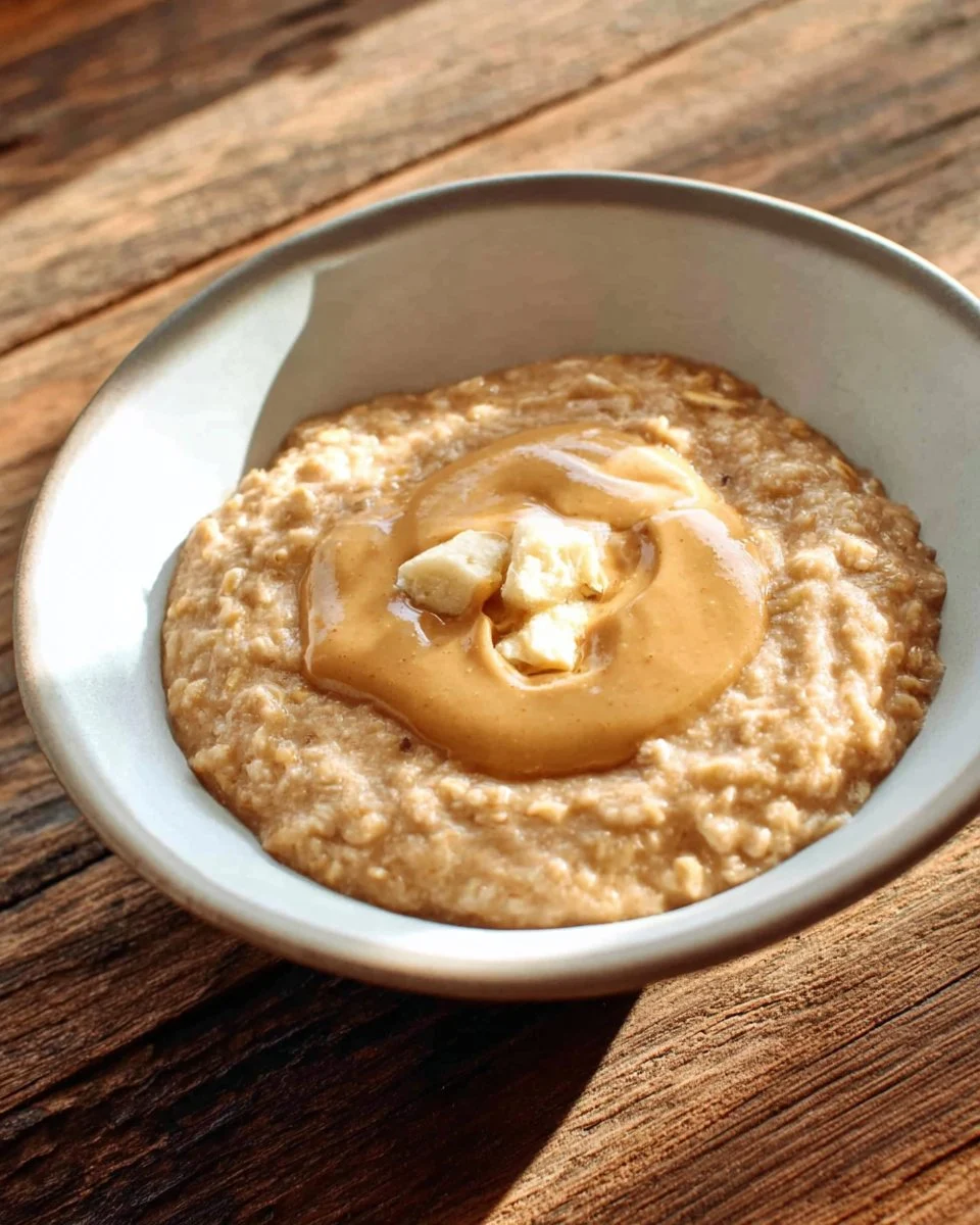 Peanut Butter Banana Power Oats