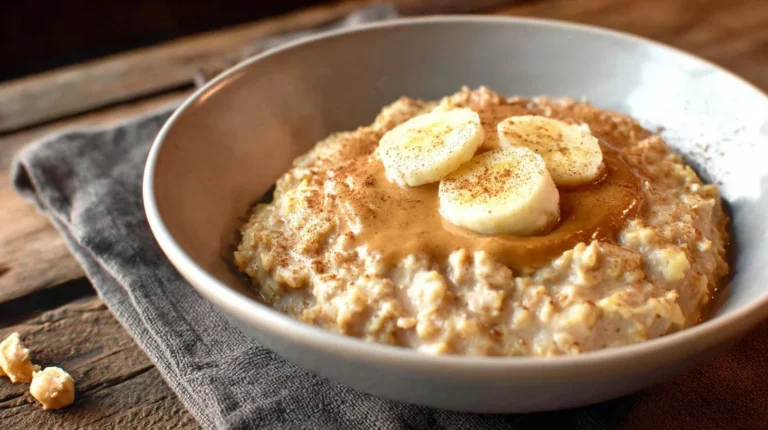 Peanut Butter Banana Power Oats