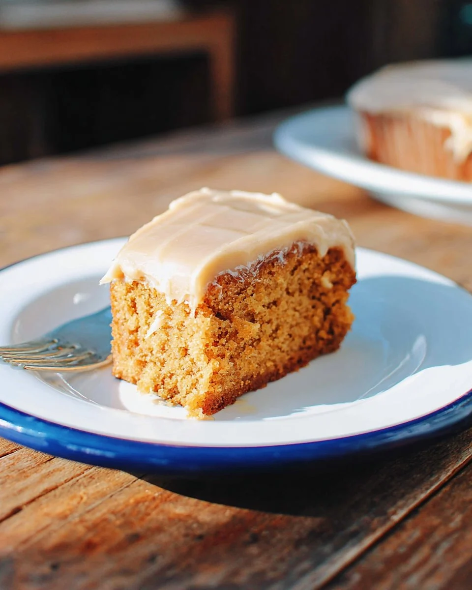 Pumpkin Bars With Old-Fashioned Caramel Frosting