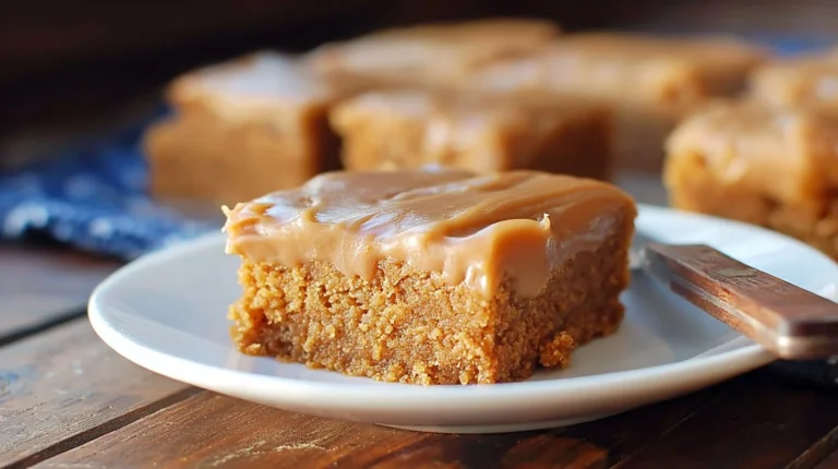 Pumpkin Bars With Old-Fashioned Caramel Frosting
