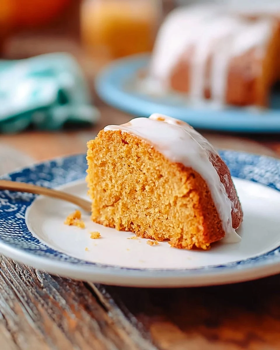 Pumpkin Bundt Cake with Cinnamon Glaze