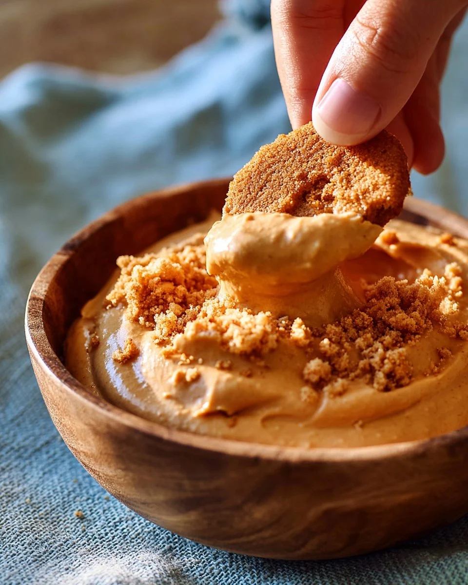 Pumpkin Dip For Gingersnaps