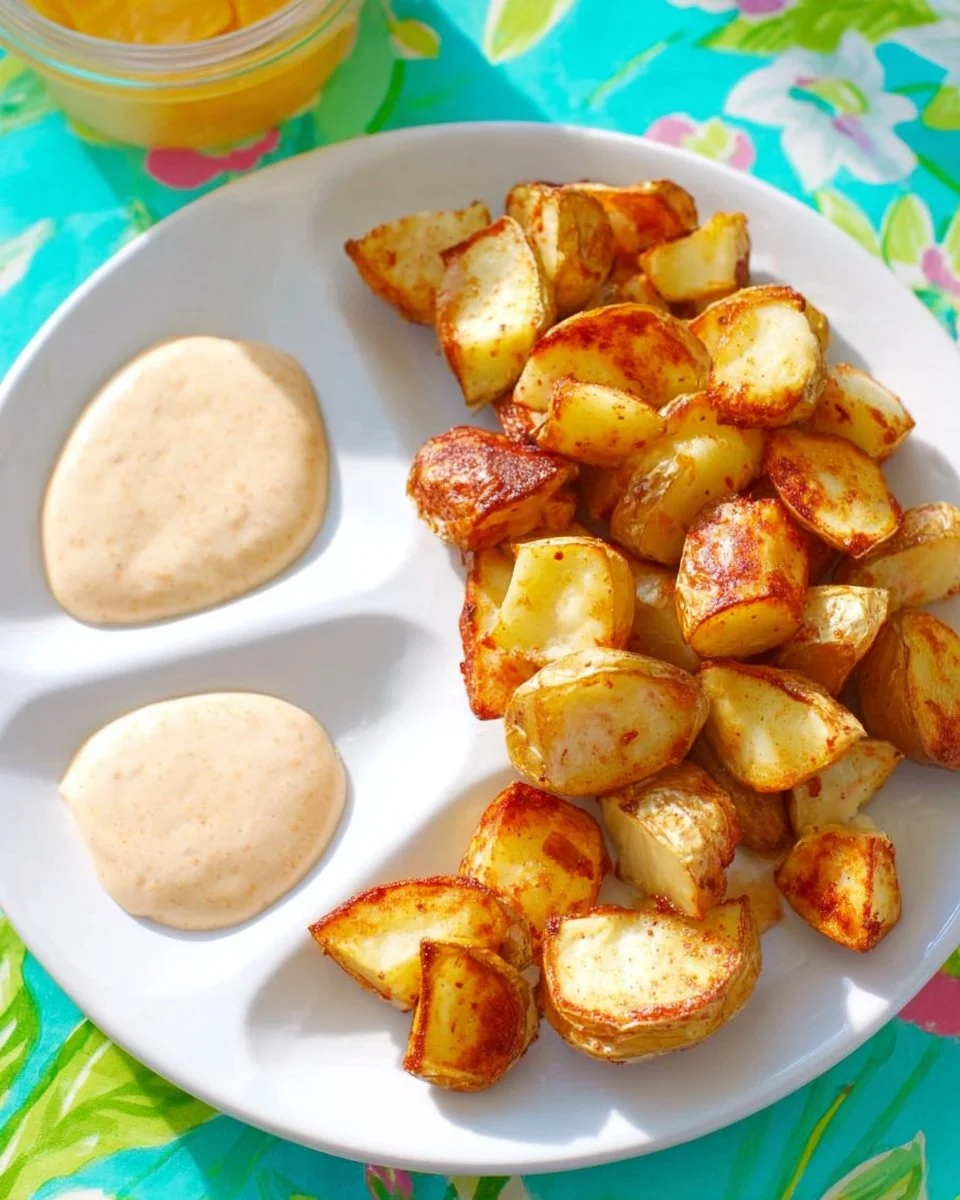 Roasted Potatoes with Maple Fig Sauce