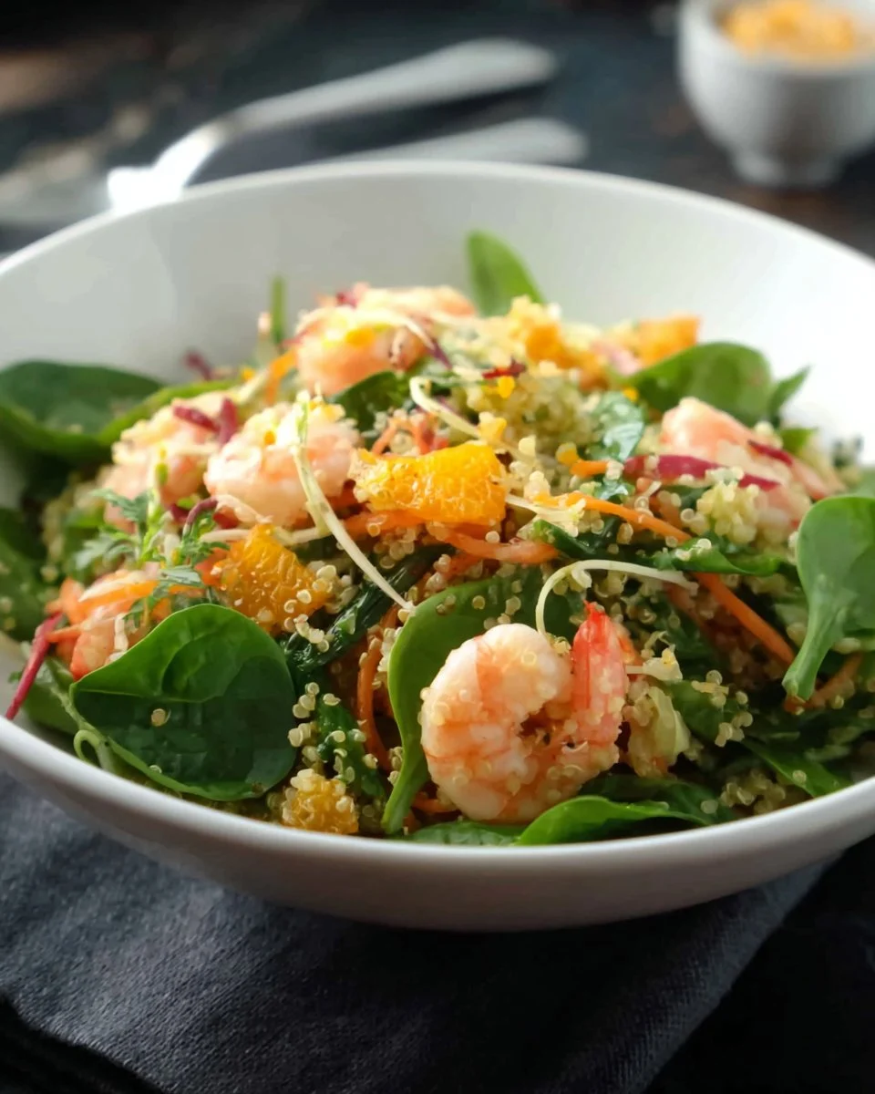 Shrimp And Quinoa Salad