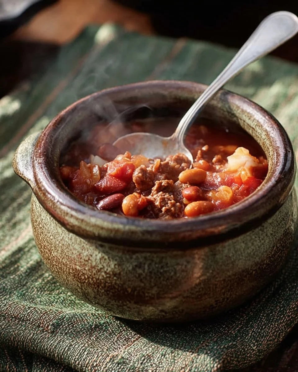 Smoky White Bean Chili With Pork