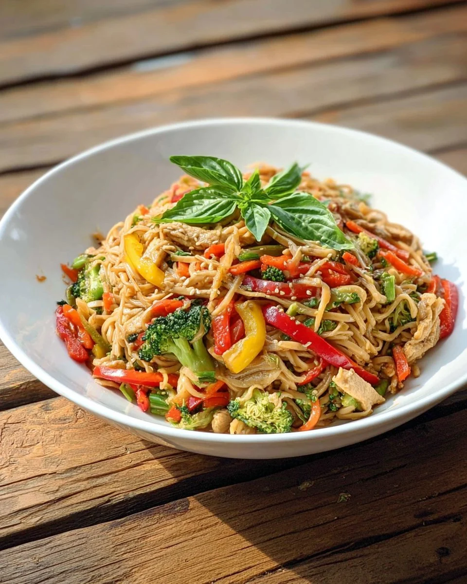 Spicy Peanut Chicken Salad