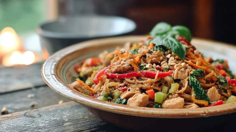 Spicy Peanut Chicken Salad