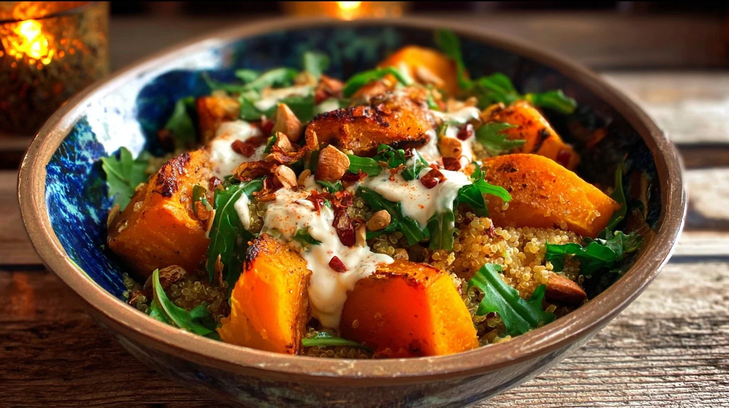 Spicy Sweet Squash Bowl
