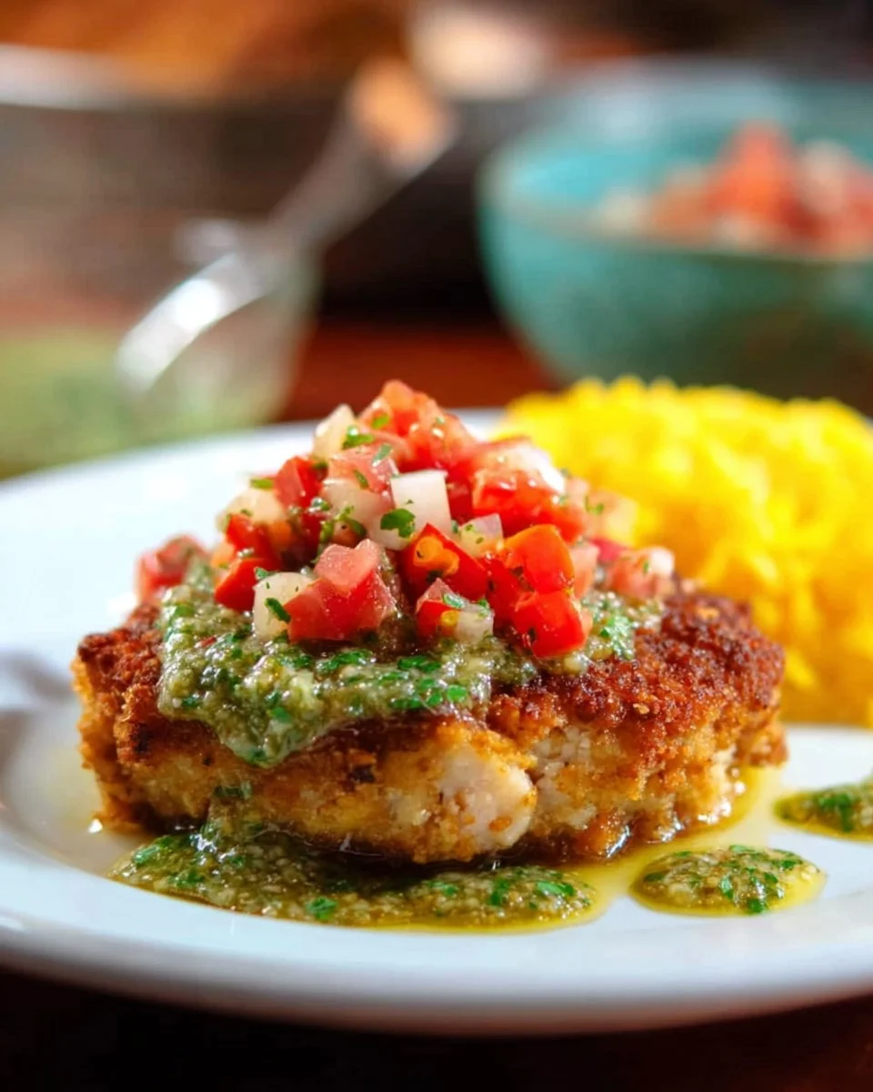Tortilla Chicken With Green Sauce