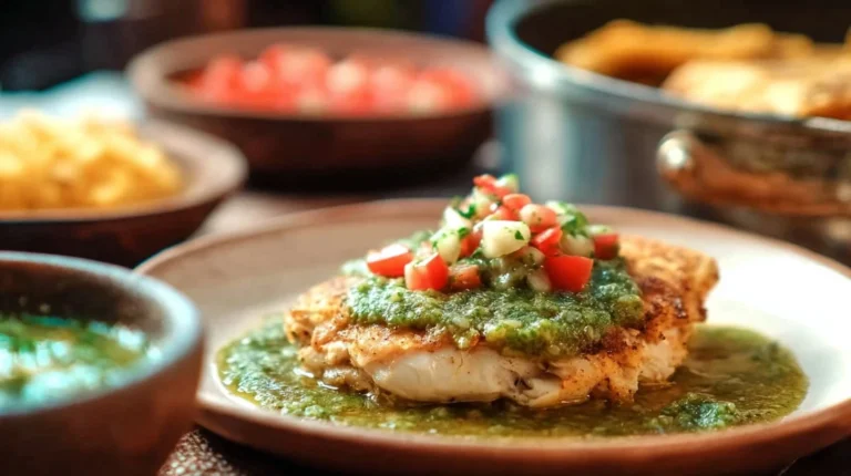 Tortilla Chicken With Green Sauce
